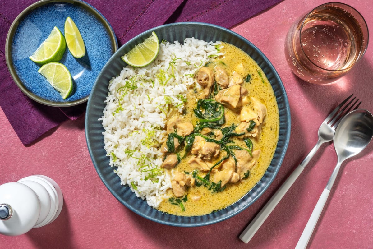 Thai Green Style Chicken Breast Curry