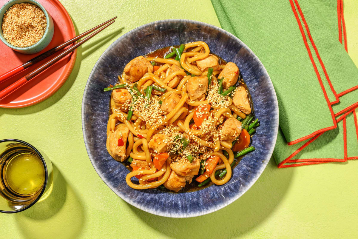 Bulgogi Chicken Breast Udon Stir-Fry