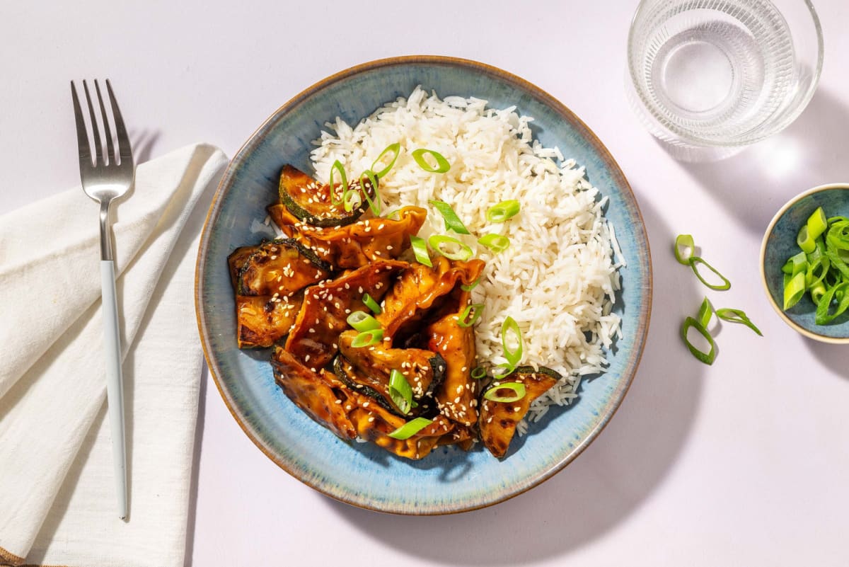 Chicken mit Teriyaki-Glaze