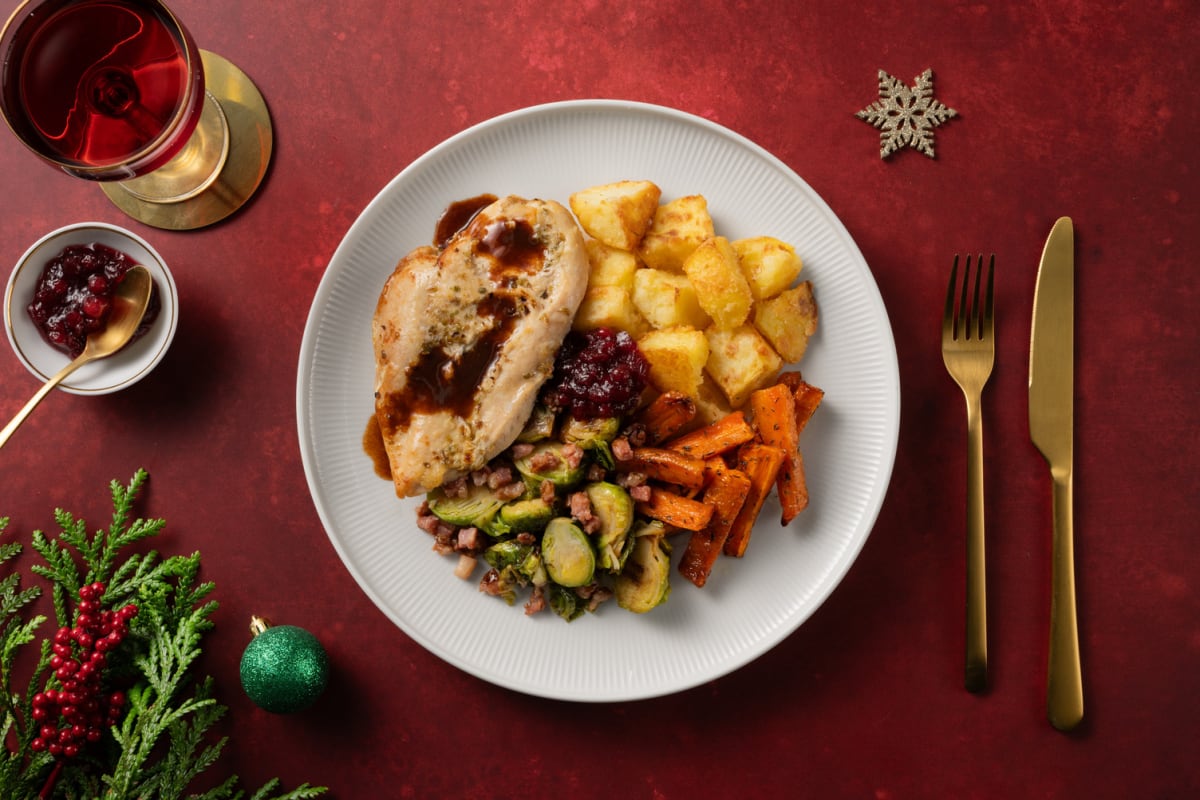 Christmas Roast Turkey Dinner