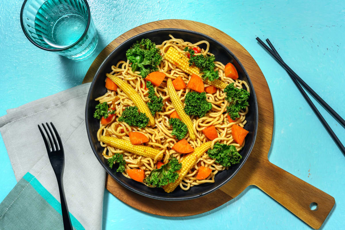 Fragrant Veggie Noodles 