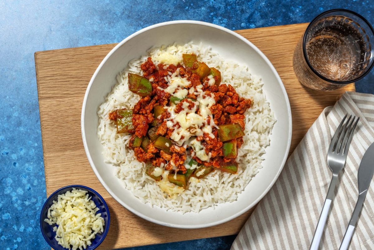 BBQ Pork and Pepper Stew 