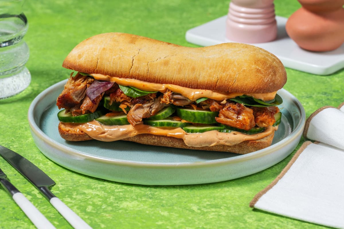 Banh Mi - sandwich vietnamita al pulled pork