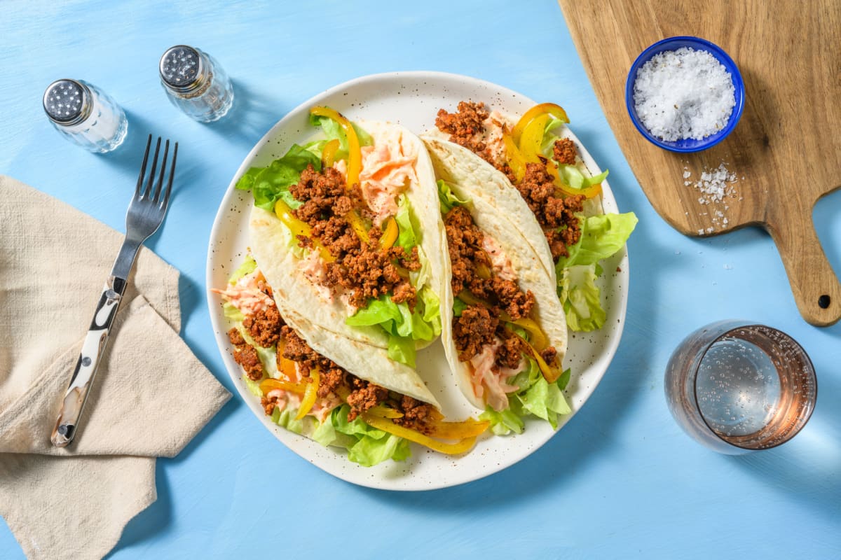 Chipotle Beef Tacos