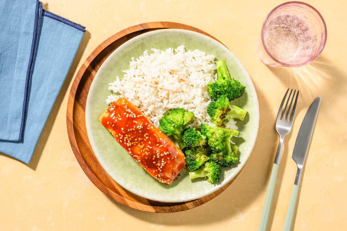 Teriyaki Glazed Salmon