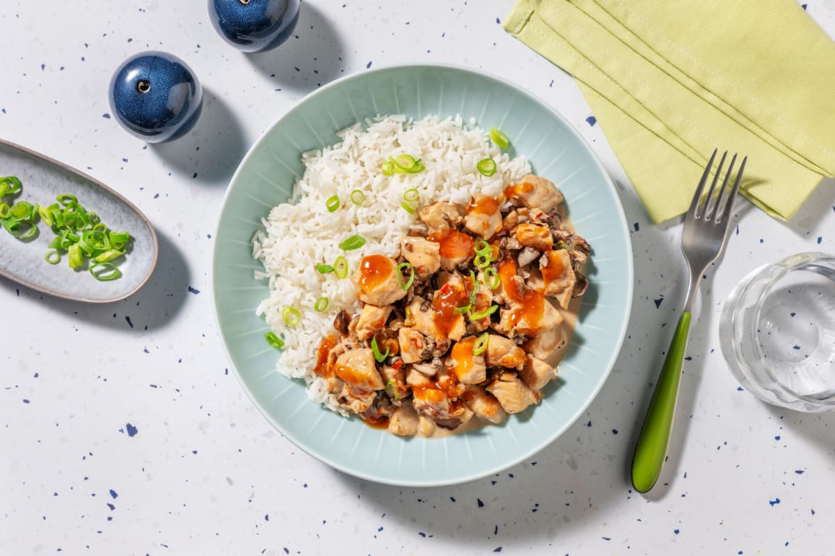 Creamy Sweet Miso Double Chicken Curry