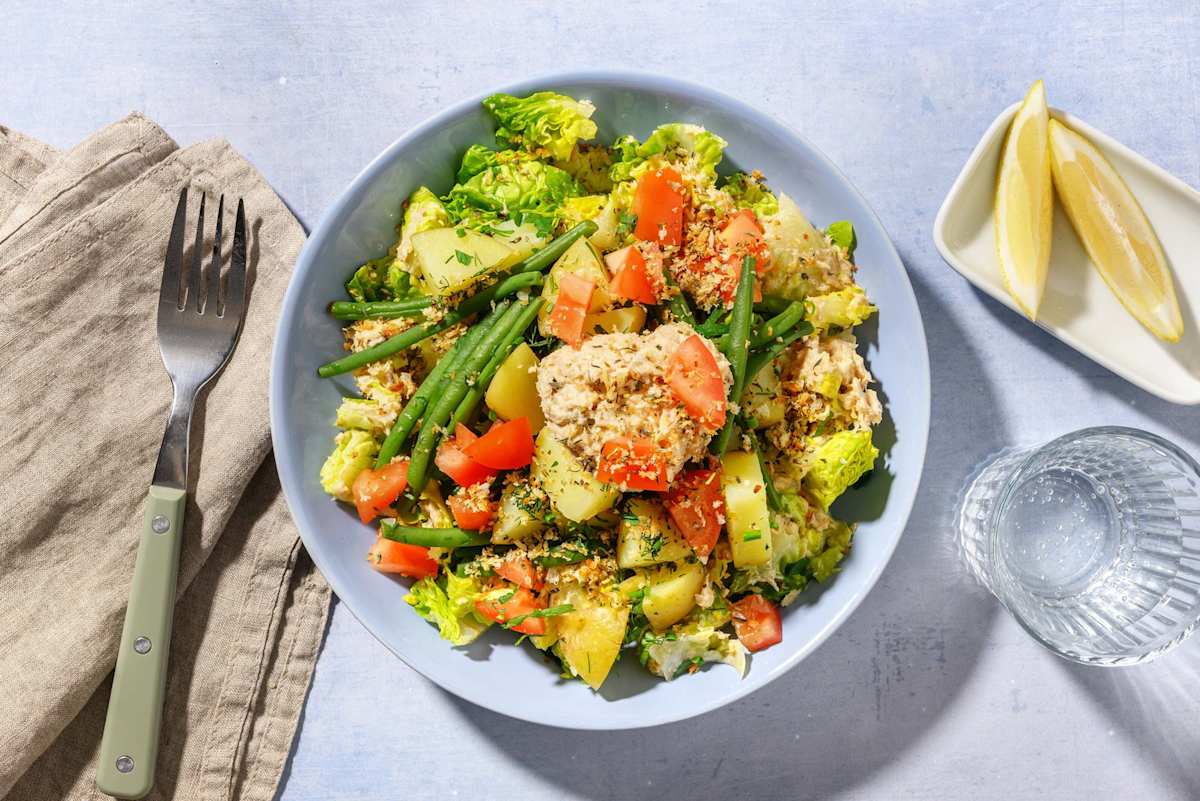 Tonnato-stijl tonijnsalade