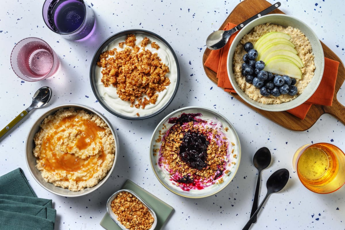 Blueberry & Apple Pie Porrige Bowl