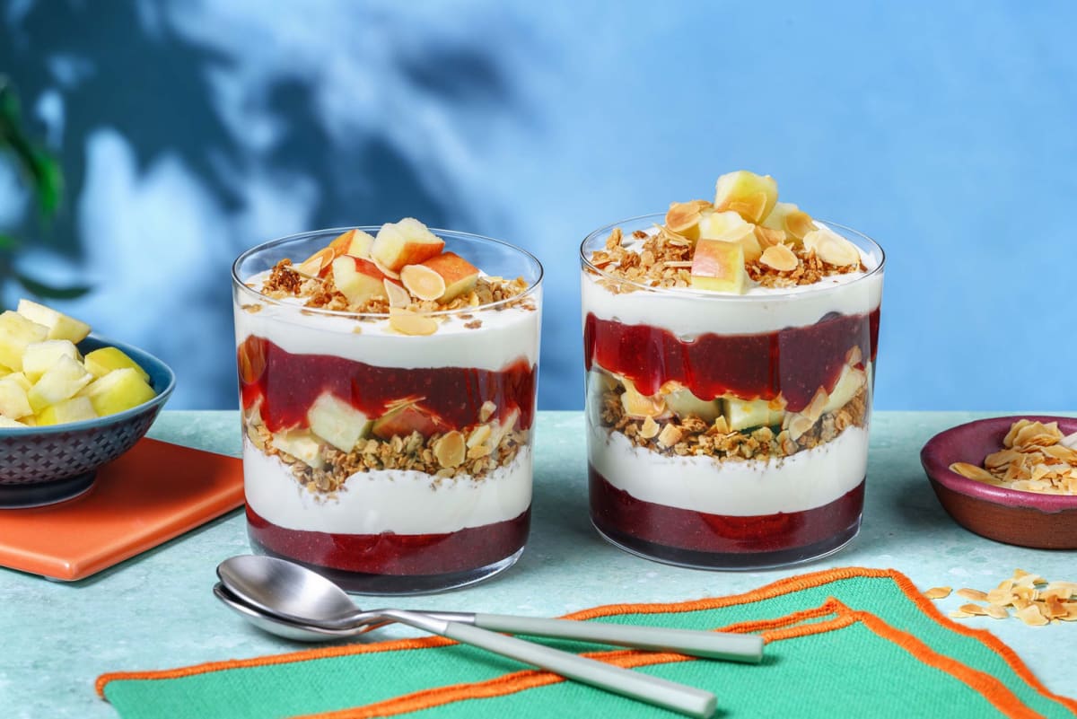 Apple and Almond Breakfast Parfait