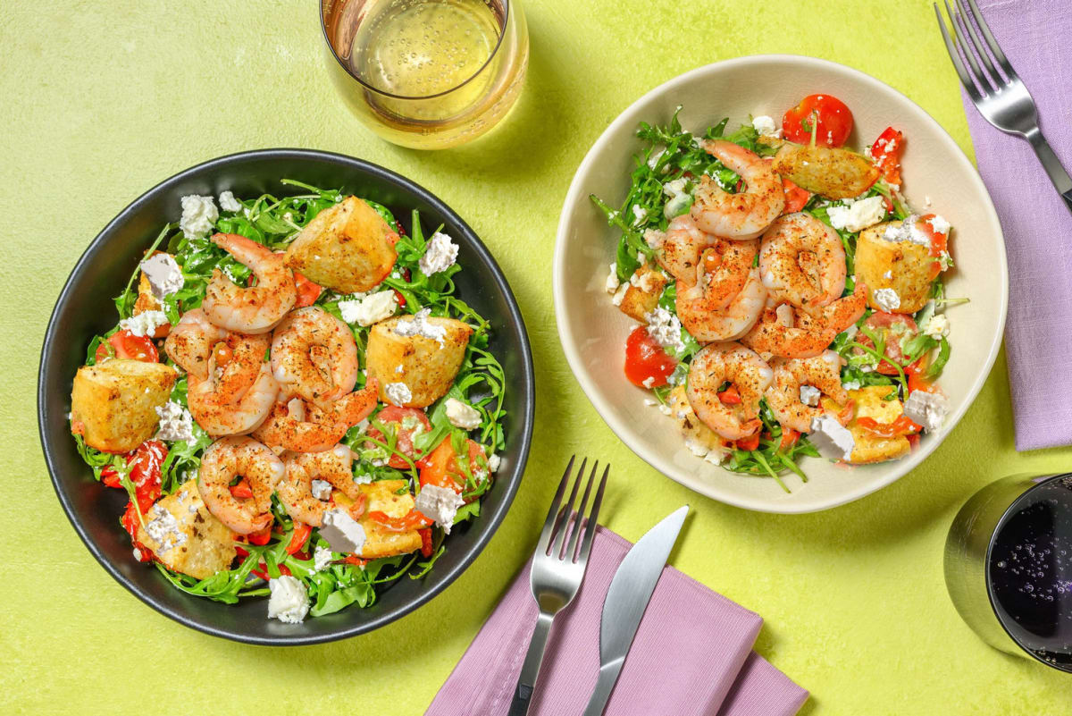 Gambas Pil Pil King Prawn Salad