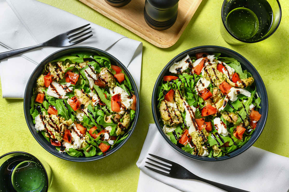 Italian Chicken and Mozzarella Salad