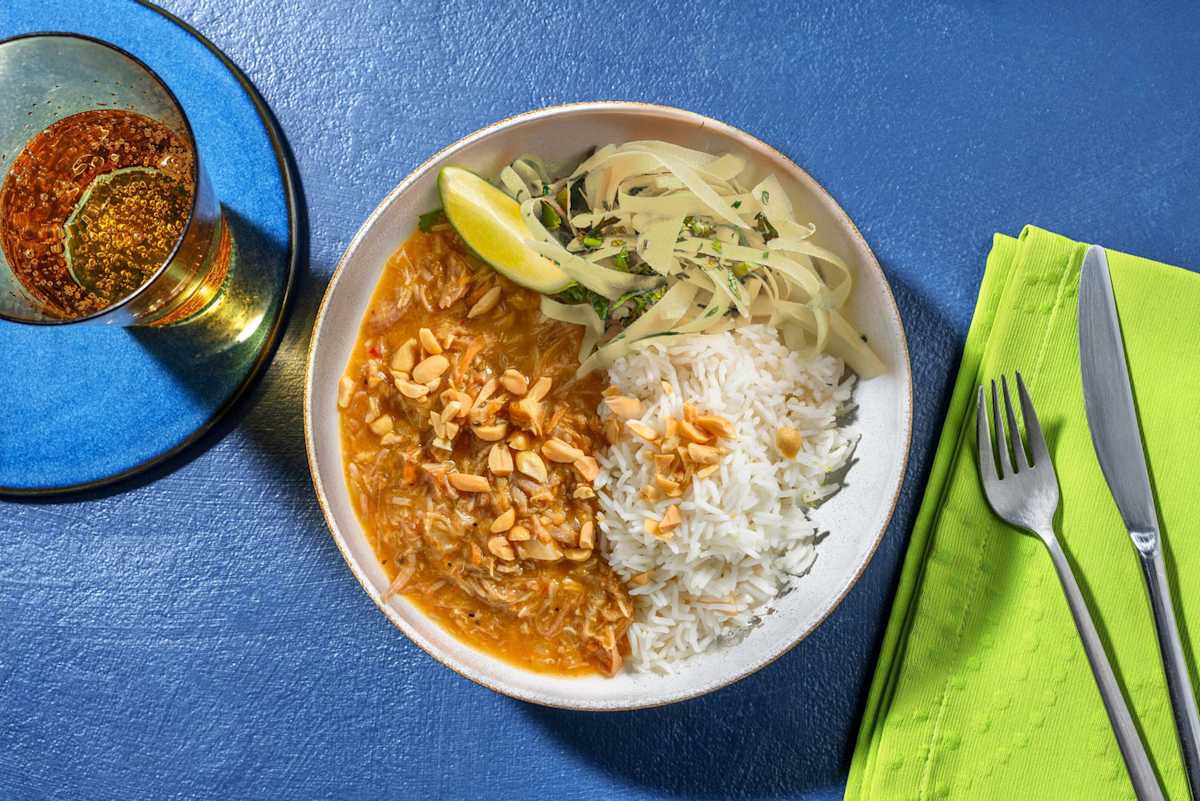 Vietnamesisk pulled pork-gryta