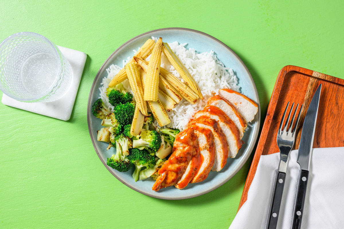 Spicy Teriyaki Glazed Chicken Breast Recipe HelloFresh