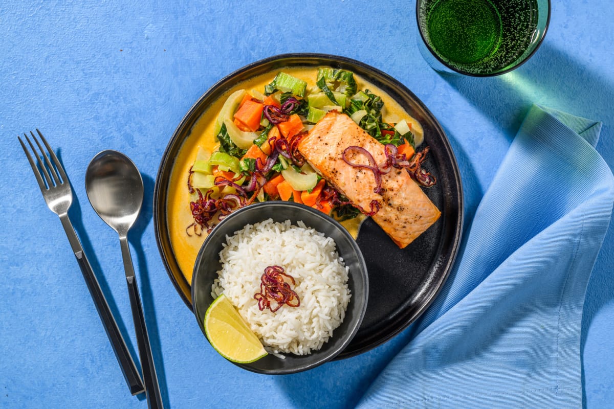 Spicy Thai Salmon Curry