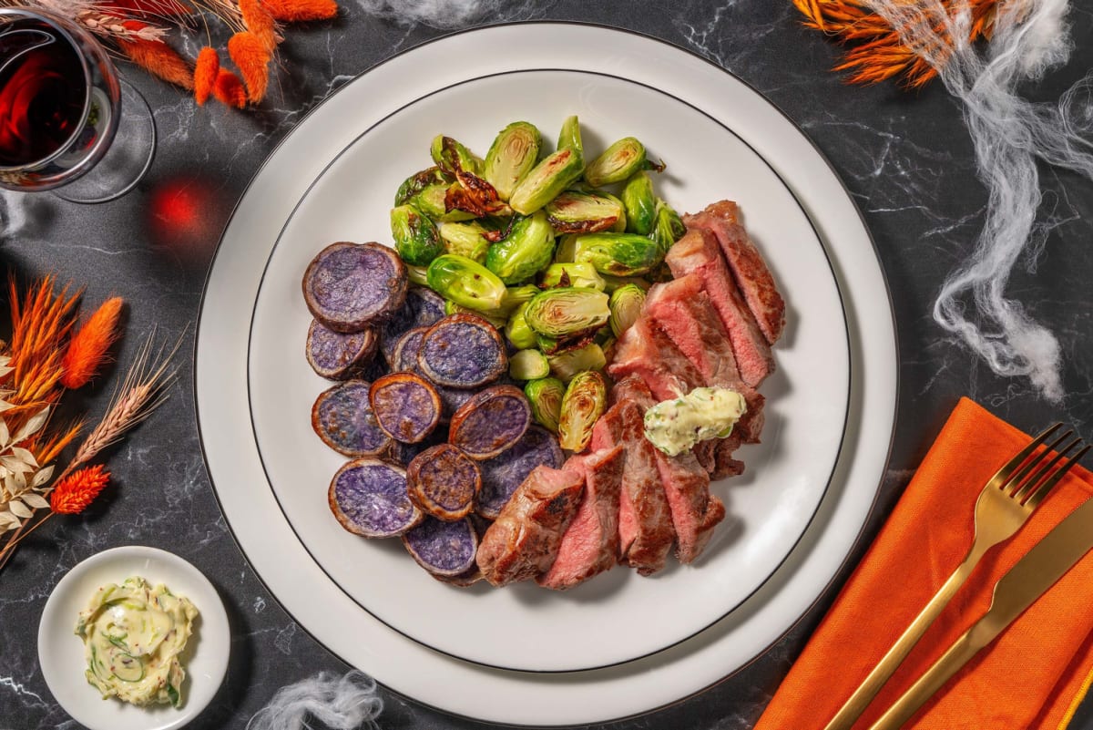 Tagliata di manzo al burro Jerk