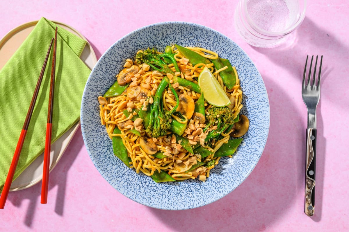 King Prawn Peanut Noodle Stir-Fry