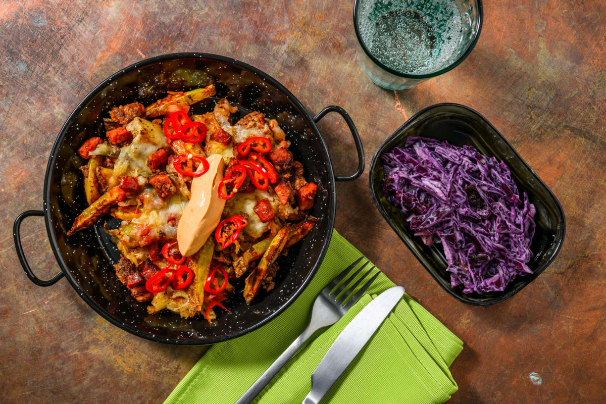 Sloppy Joe Style Loaded Fries