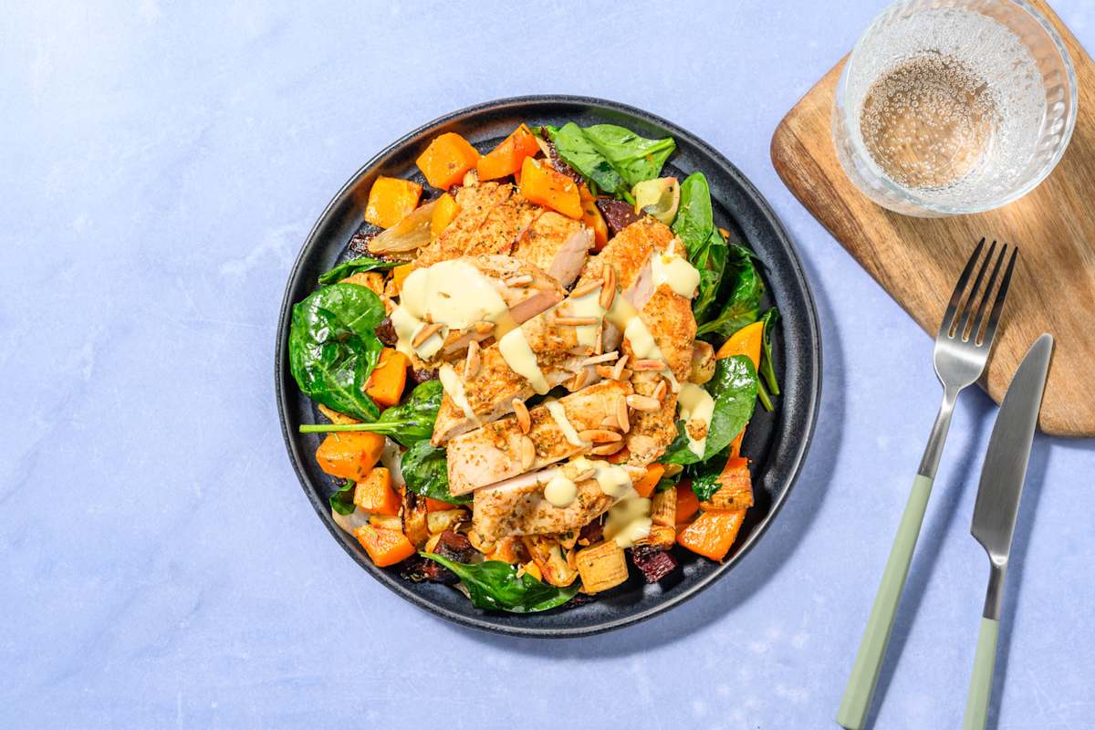 Kiwi-Spiced Chicken & Veggie Toss
