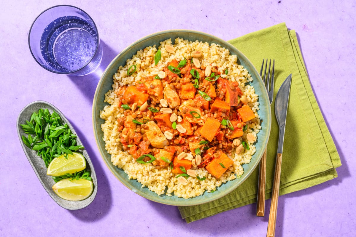 West African Chicken and Peanut Stew