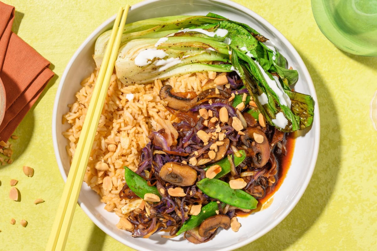 Gochujang Mushroom Stir-Fry