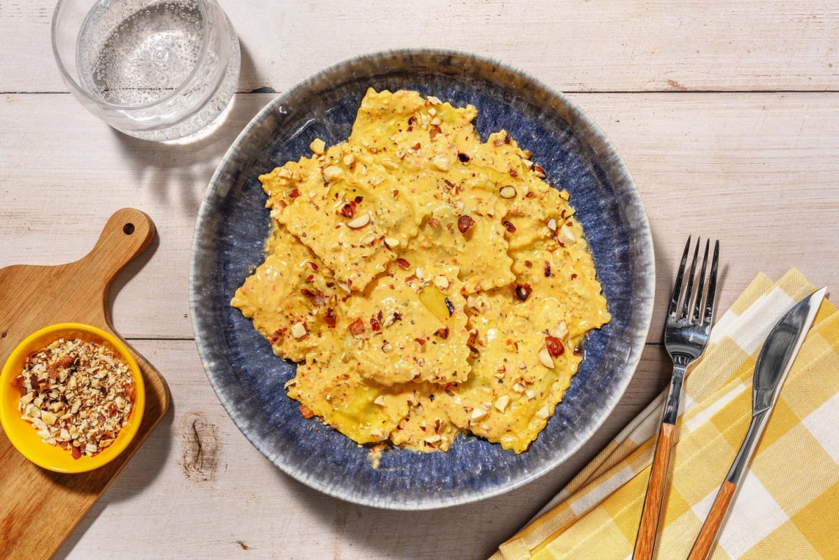 Ravioli di nasello alla trapanese