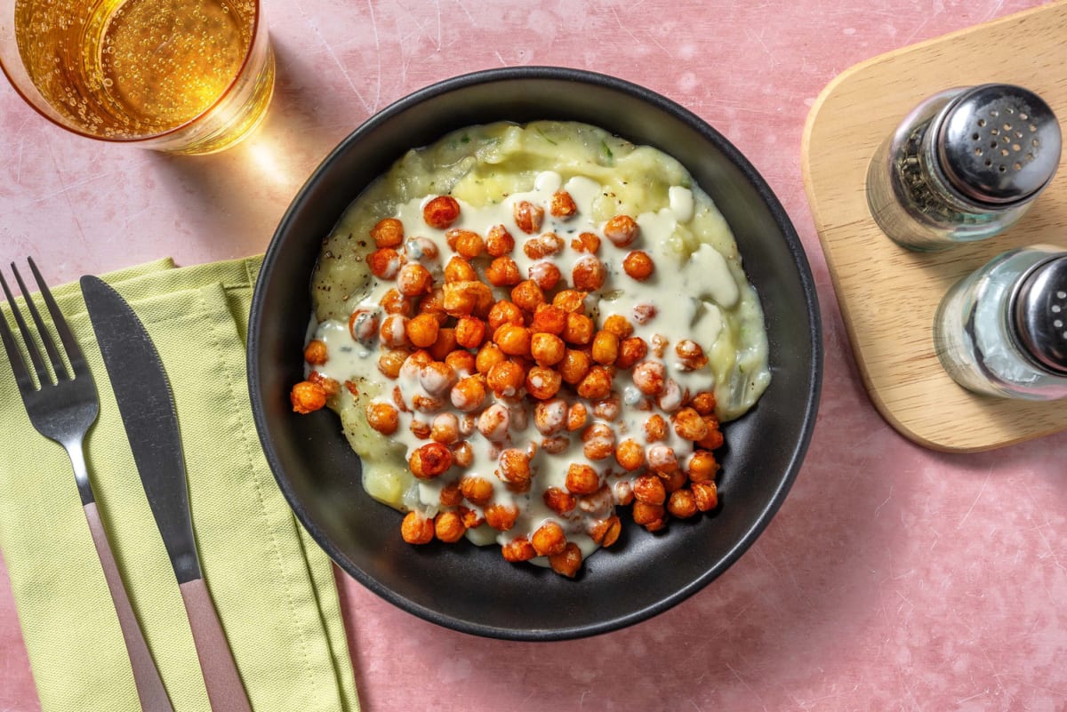 Vellutata di bietole e salsa al gorgonzola