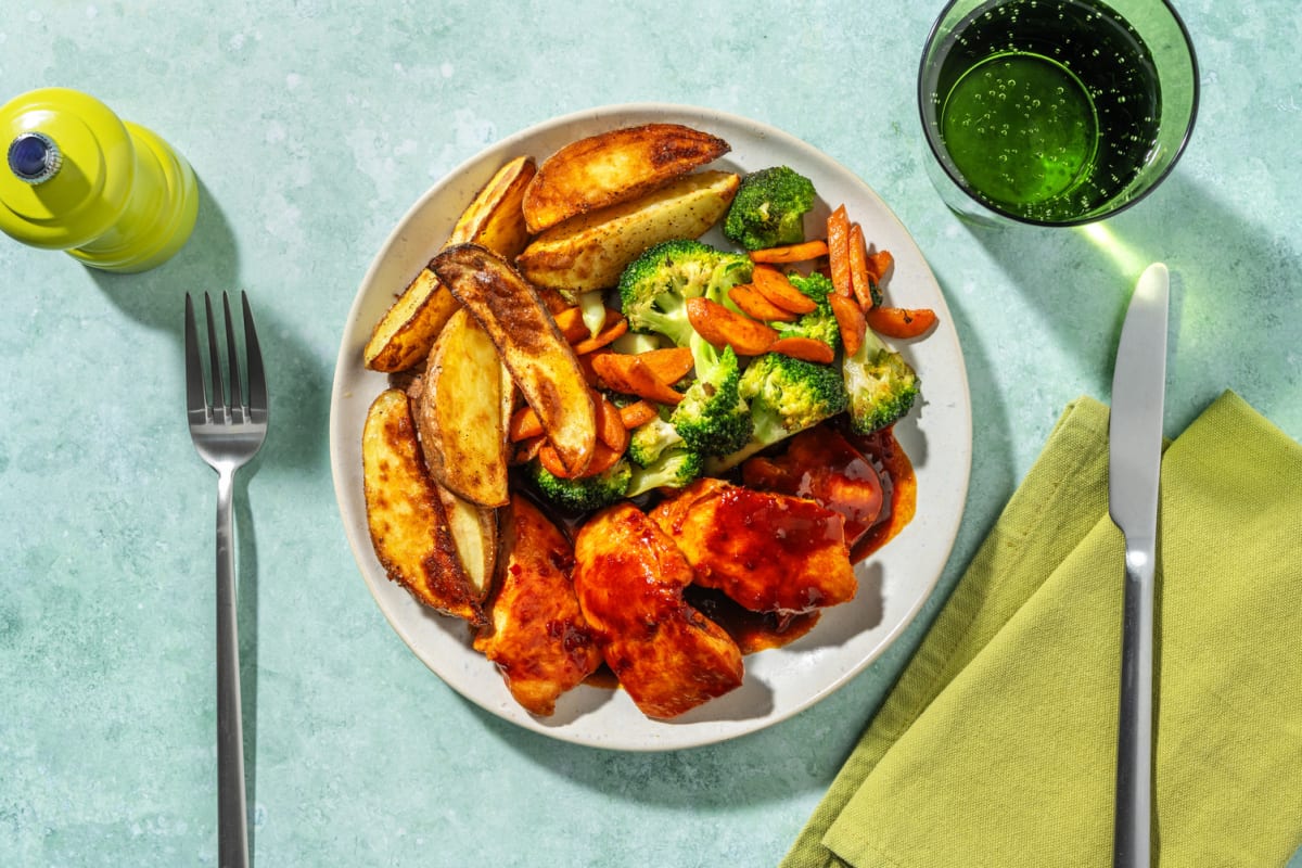 Spicy BBQ Chicken