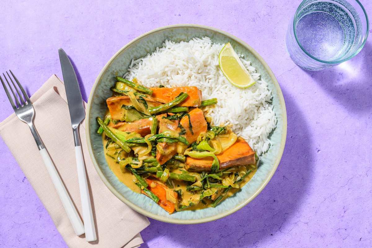 Indonesian Style Veggie Satay Curry