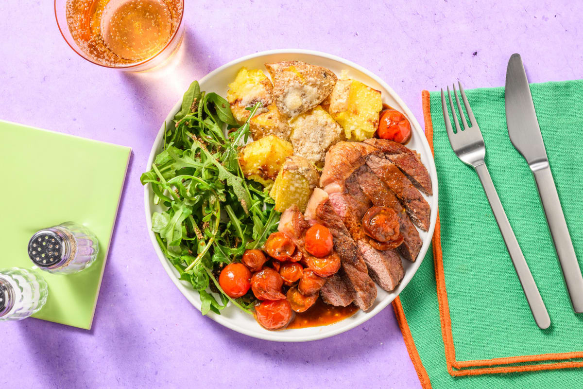 Beef in Slow Roasted Tomato Butter Sauce