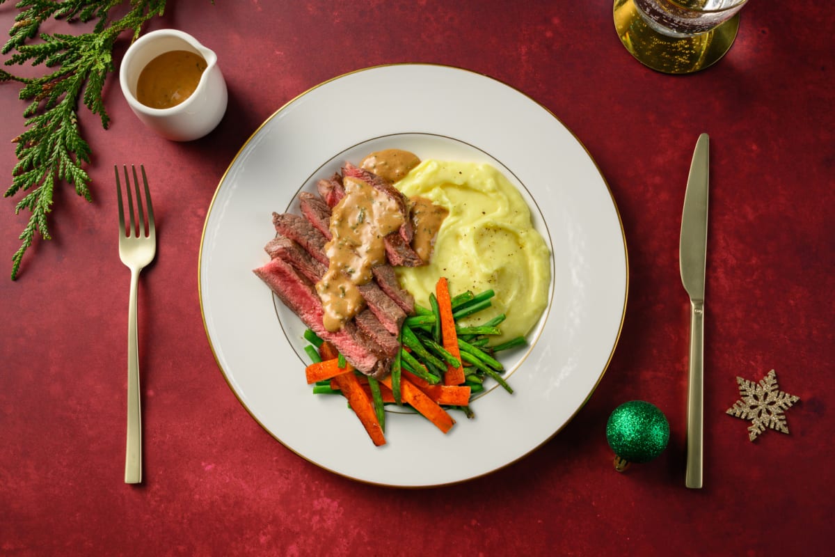 Turkey Breast in Herby Cream Sauce