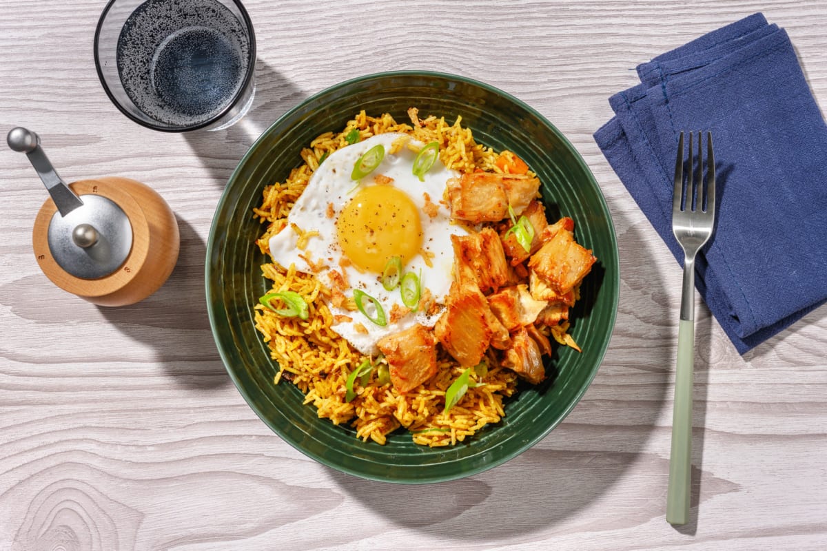 Le Végé : nasi goreng aux émincés veggie