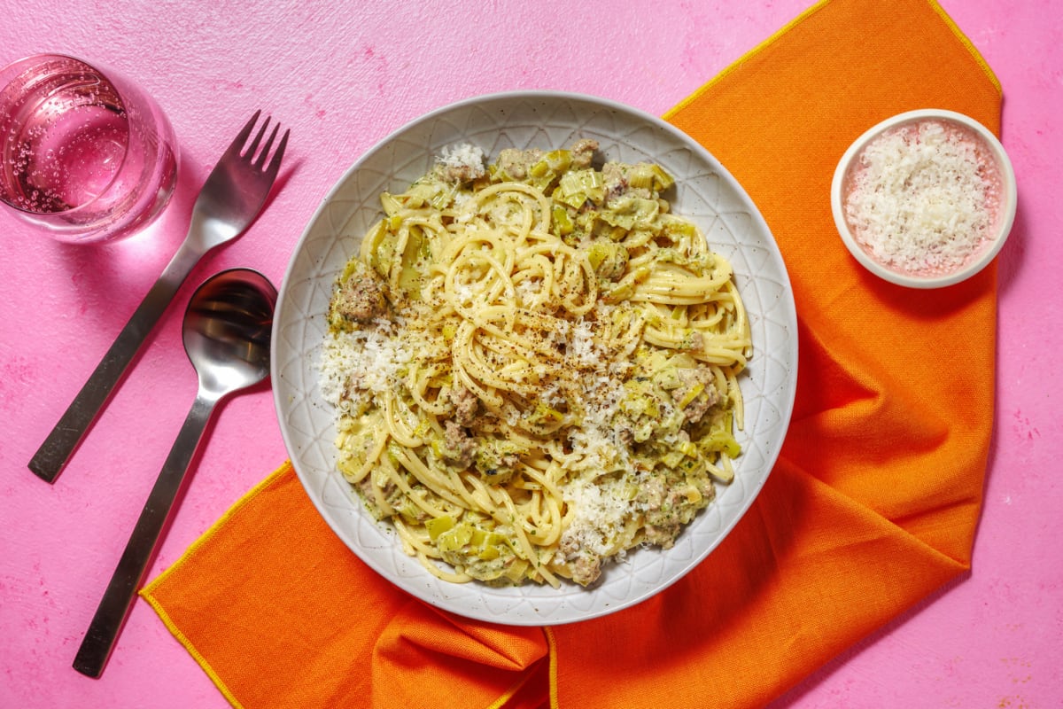 Spaghetti & ragù bianco de bœuf