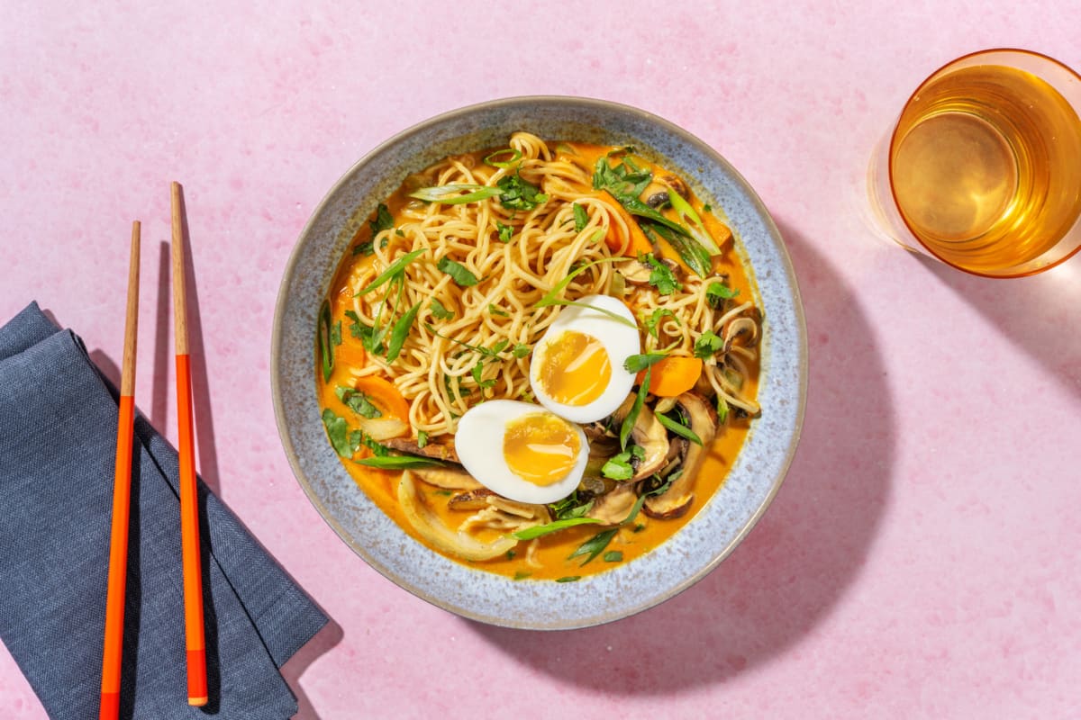 Curry laksa de nouilles & coco