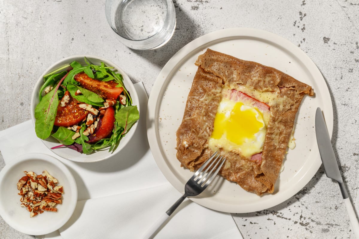 Galette bretonne complète au jambon