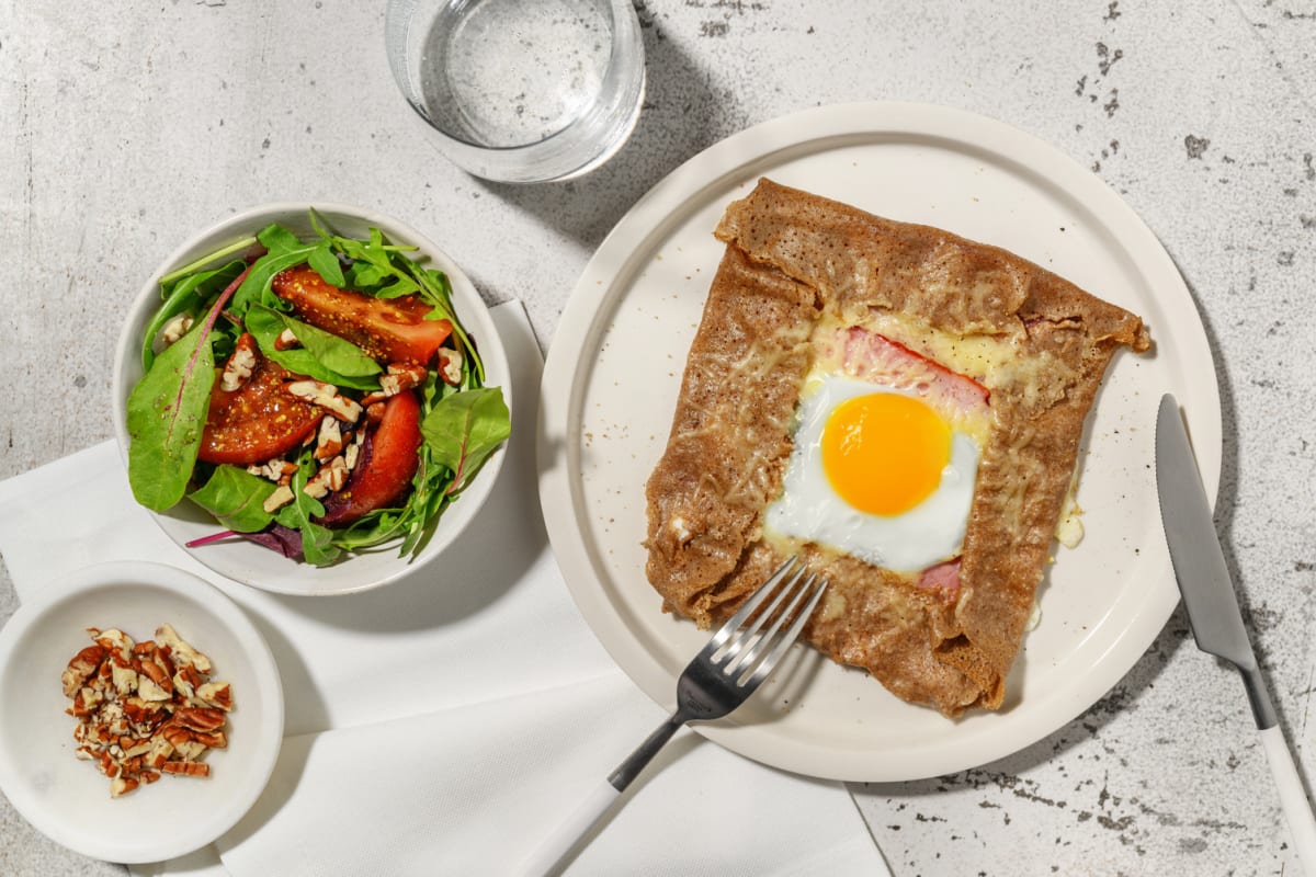 Galette bretonne complète au jambon