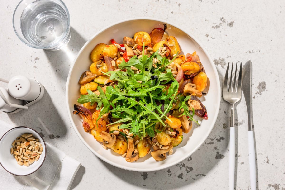 Gnocchipfanne mit Antipasti-Gemüse
