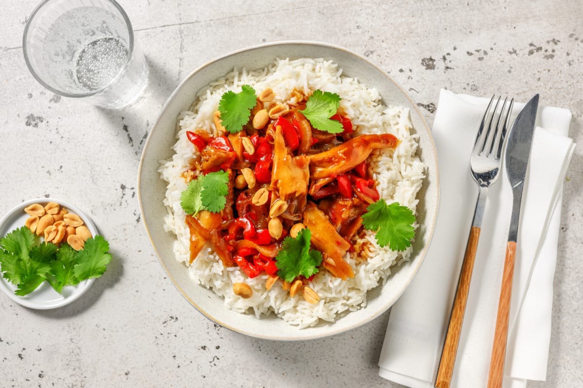 Le Végé : Kung Pao aux émincés veggie