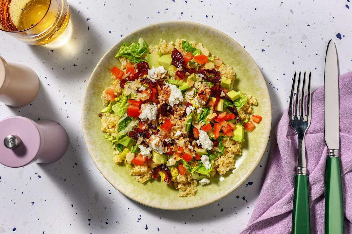 Salade de boulgour & chèvre frais