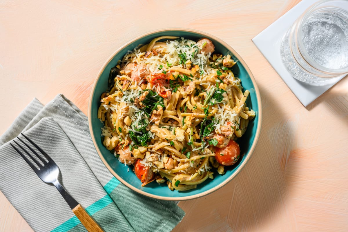 Linguine & crema di parmigiano reggiano AOP