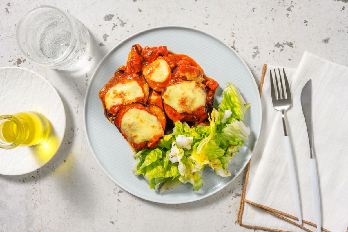 Melanzane alla siciliana : aubergine & chorizo