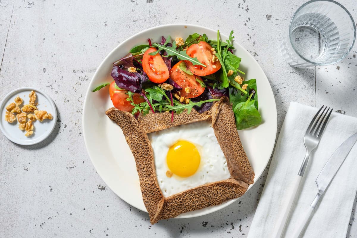 Galette bretonne complète au jambon