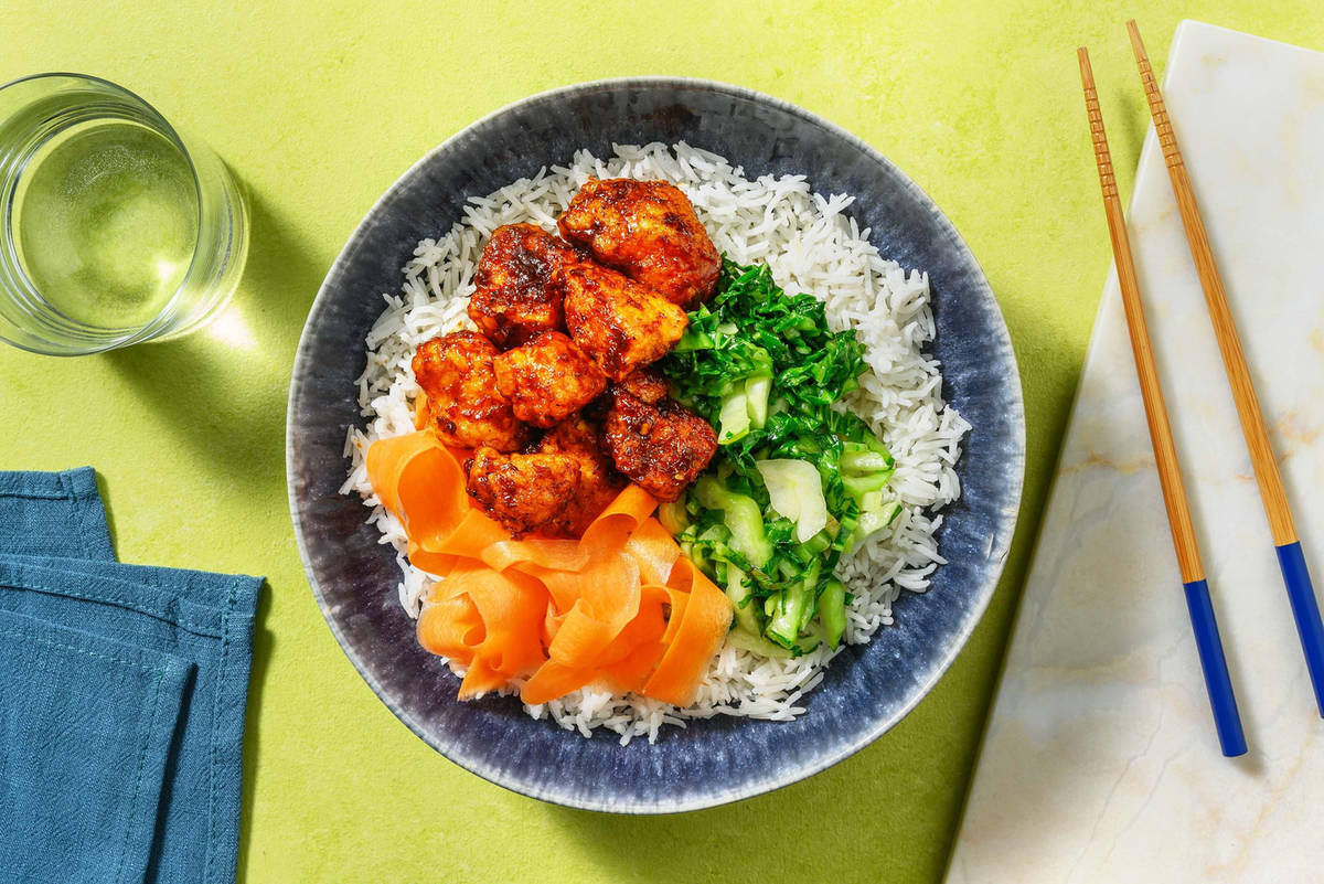 Miso Teriyaki Glazed Chicken Nuggets Recipe HelloFresh