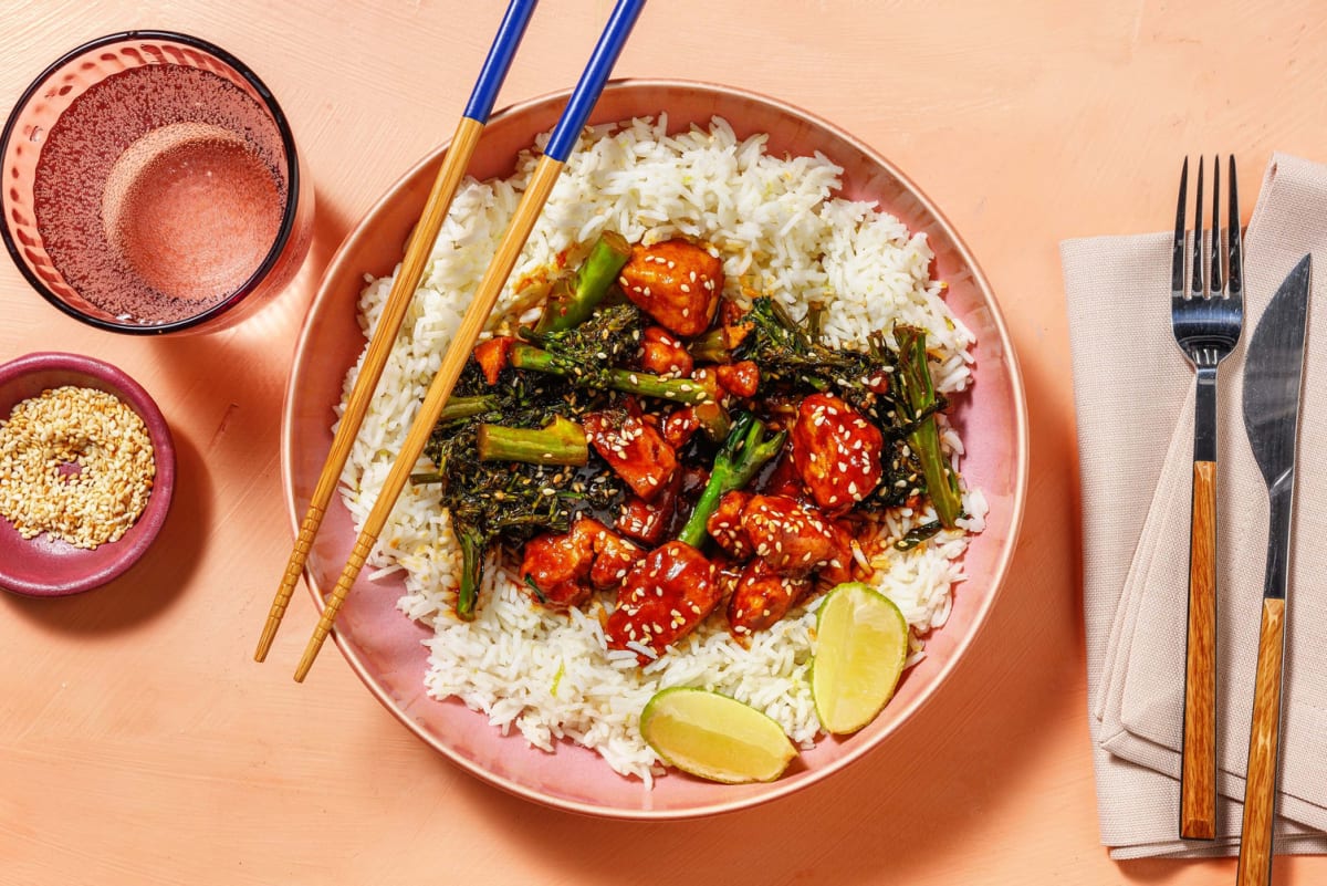 Gochujang Chicken Rice Bowl
