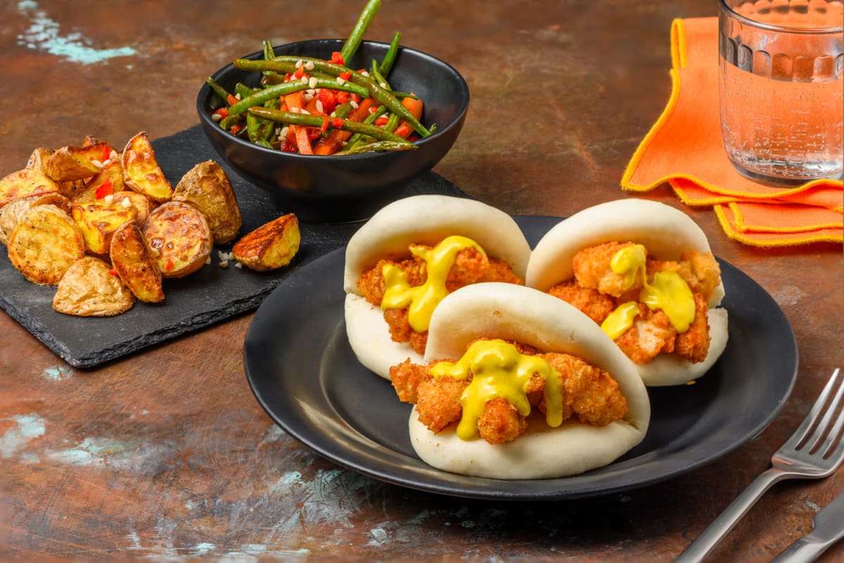 Chicken Katsu Curry Bao