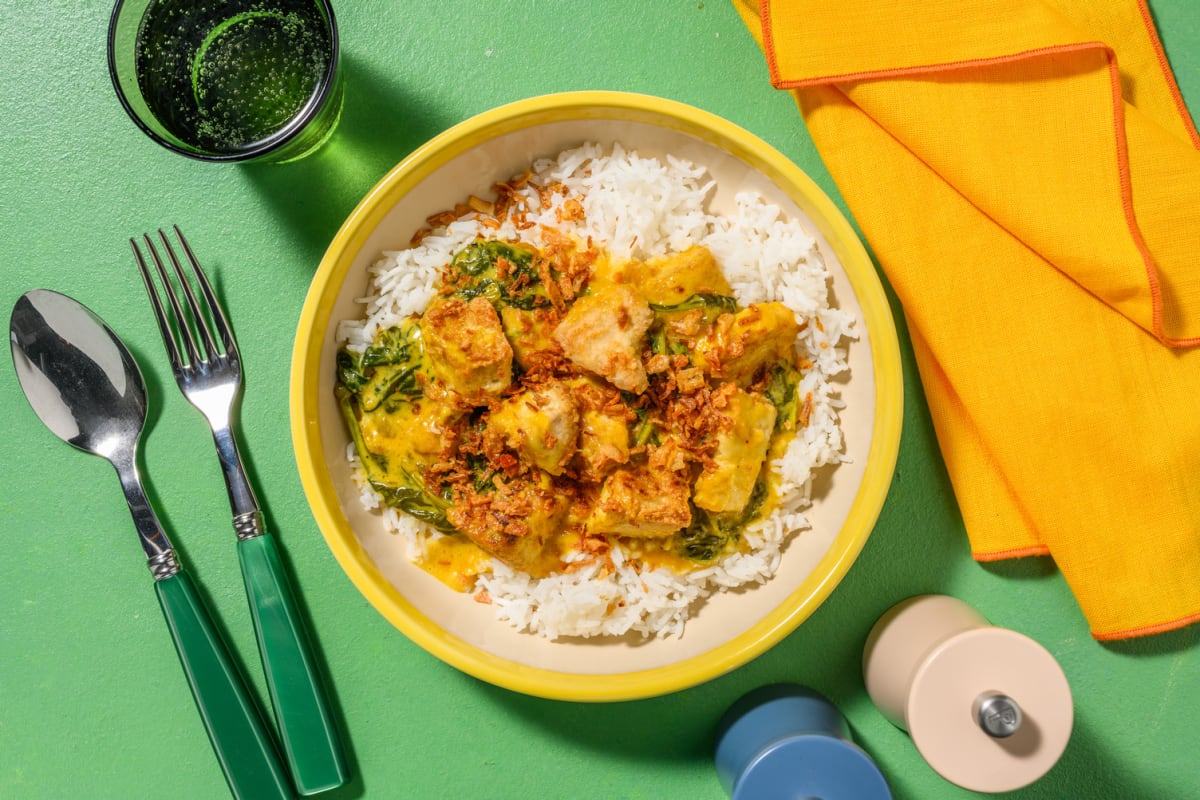 Palak Chicken Breast Curry