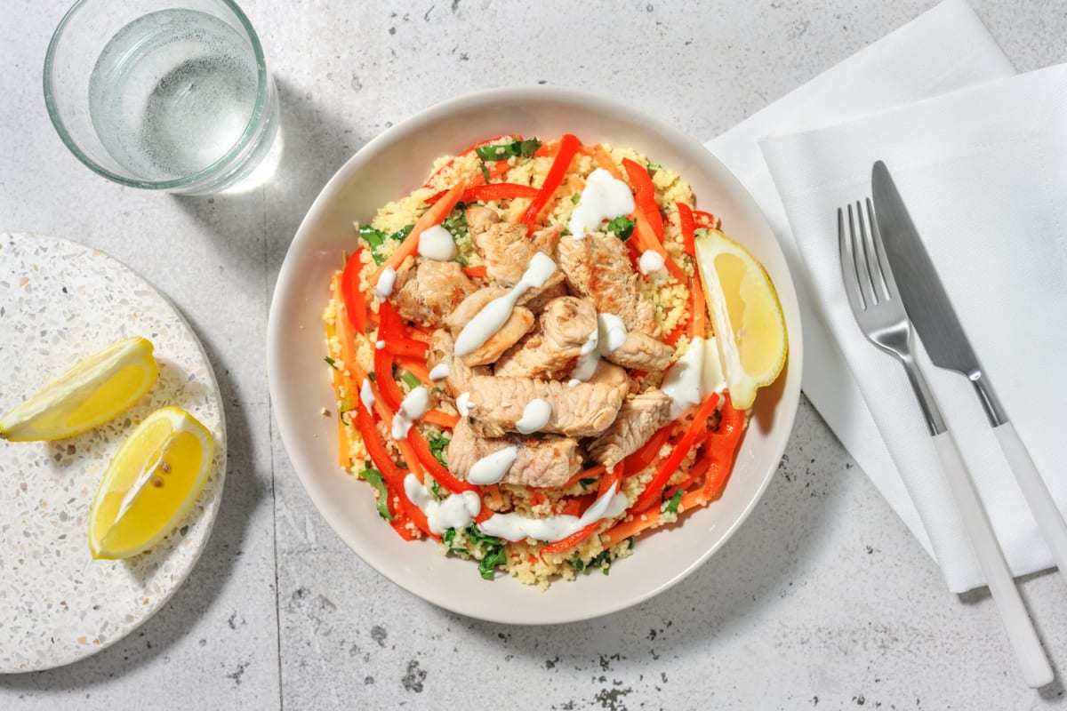 Salade Medina express de dinde & semoule