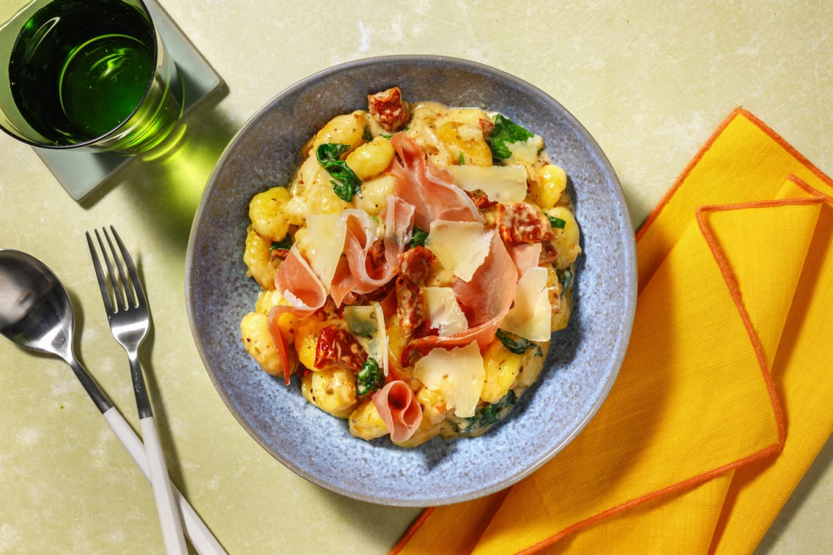 Gnocchi presto à la toscane & jambon sec