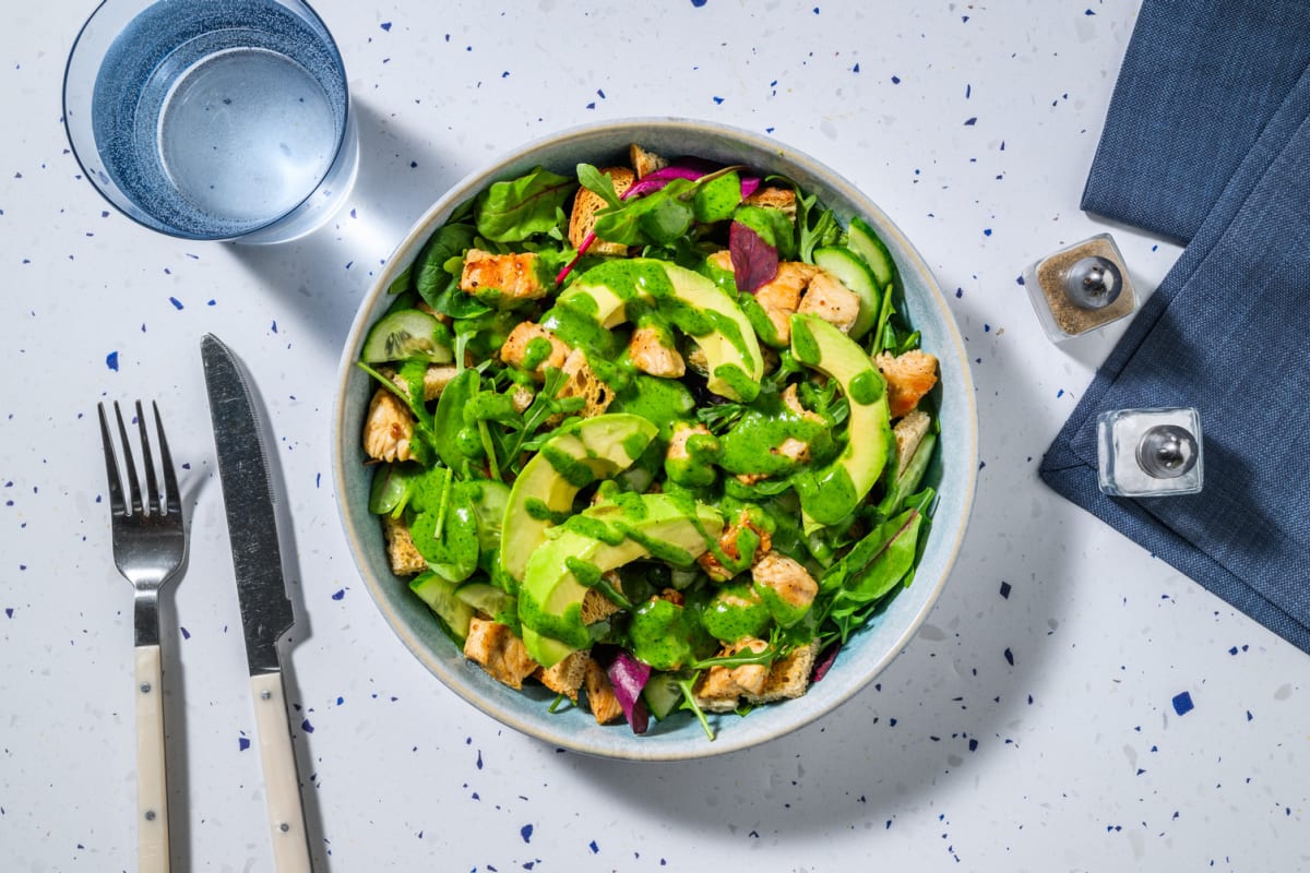 Bowl dinde & avocat façon Green Goddess