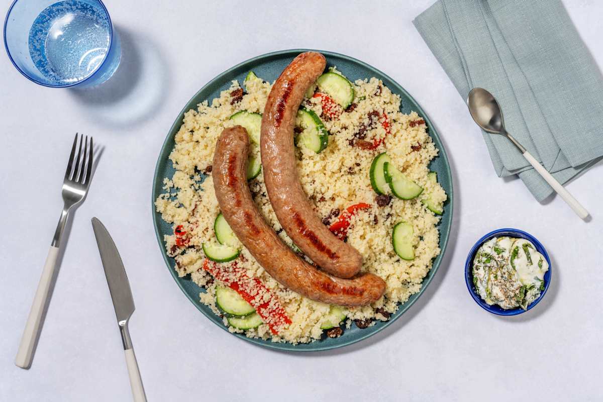 Merguez grillée & taboulé oriental express