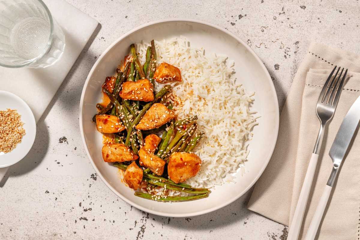 Easy Peasy Teriyaki Sambal Double Chicken